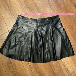 Victoria’s Secret Faux Leather Mini Skirt